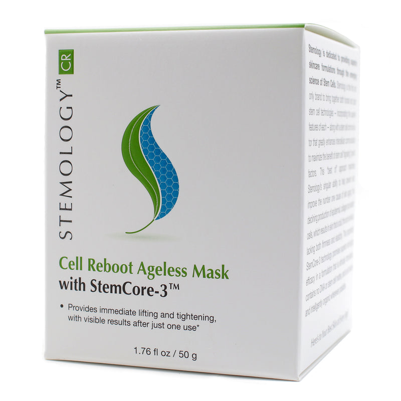 Stemology Cell Reboot Ageless Mask - Front of Box